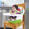 Creative Baby 3-in-1 Highchair, Booster Seat, and Kids Chair, Versatile and Safe Dot Design - Eric Carle's The Very Hungry Caterpillar - 4 of 4