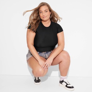 Women's Short Sleeve The Perfect T-Shirt - Wild Fable™ - 1 of 3
