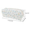 Unique Bargains Floral Print Style Drawstring Makeup Bag 1 Pc - 2 of 4