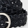 Women's Woven Belt - Universal Thread™ Black S : Target