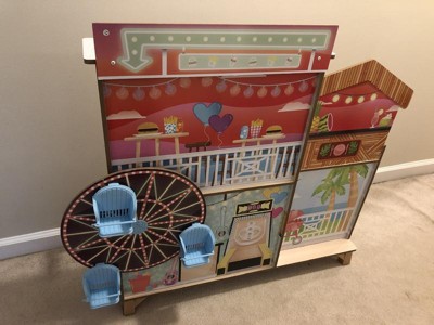 Kidkraft Ferris Wheel Fun Beach House Wooden 360-play Dollhouse