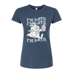 Women's - Disney - Alice In Wonderland Juniors Fitted Graphic T-Shirt - 1 of 3