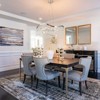 LLHZSY Modern Elegant Wave Crystal Chandelier with Adjustable Height - W23 31/50"- Gold/Chrome - 3 of 4