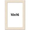 PosterPalooza | 10x16 Wide Barnwood Picture Frame, UV Acrylic, 6 Finishes - Grey, Brown, White, and Black - 2 of 4