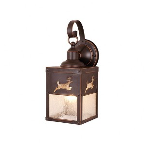 Vaxcel Bryce 1 - Light Sconce in  Burnished Bronze - 1 of 4