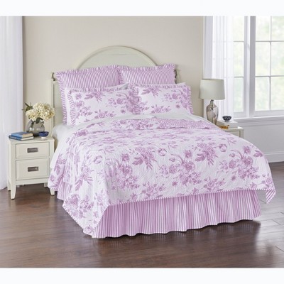 BrylaneHome Frances 6 Piece Quilt Set