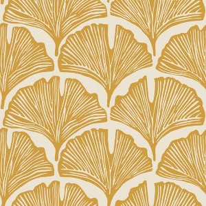 Tempaper & Co. Feather Palm by Novogratz Peel and Stick Wallpaper Yellow - 1 of 4