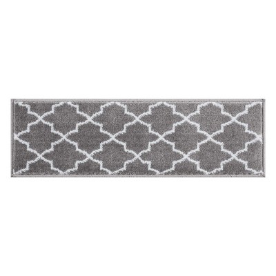 Sussexhome Stair Treads Trellisville Collection Contemporary and Soft, Adhesive Tape, 9" X 28" , Pack of 4/7/13/15