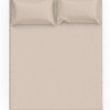 Makemake Organics GOTS Certified Organic Cotton Kids Sheet Set - Pecan - 3 of 4