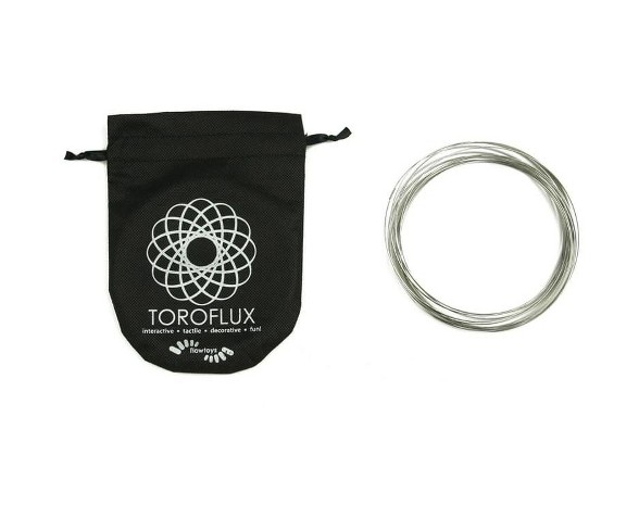ToroFlux Interactive Kinetic Sculpture Metal Spring Flow Toy