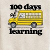 Boys' - Peanuts - 100 Days Of Learning Graphic Long Sleeve Fleece Sweatshirt - 2 of 4