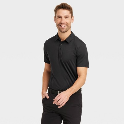 Men's Jersey Polo Shirt - All In Motion™ Black Onyx L