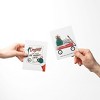 Christmas Wagon, Santa Delivery Man, Naughty List Winter/Holiday/Christmas Greeting Card Pack Sets (3 ct, Assorted) by Ramus & Co - 2 of 4