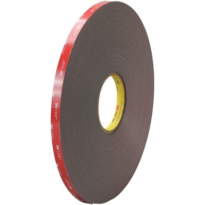 3M 4979F VHB Tape 62.0 Mil 1/2" x 5 yds. Black 1/Case VHB497912R