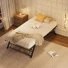 Metal Daybed Frame Twin Size, Heavy Duty Twin Bed Frame for Living Room, Bedroom, Guest Room - 2 of 4