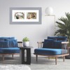 Courtside Market Classic Hues Portrait Frame Collection 2" Grey 8"x18" 2-5x7 Openings - 2 of 2