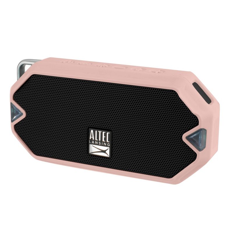 Altec Lansing HydraMini Waterproof Bluetooth Speaker - Petal Pink, 5 of 11