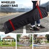 Gazebo Outdoor Pop Up Canopy Tent with Curtains 13'x13' with Mosquito Netting, 169 Square Shelter for Patio, Backyard, Party, 2-Tiered Vented Top - 3 of 4