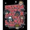 Men's Stranger Things The Gang Cartoon Logo Pull Over Hoodie - 2 of 4