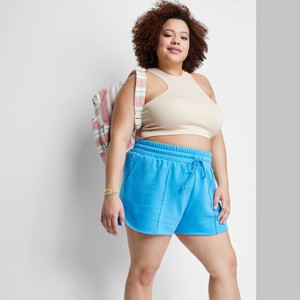 Women's High-Rise Dolphin Shorts - Wild Fable™ - 1 of 3