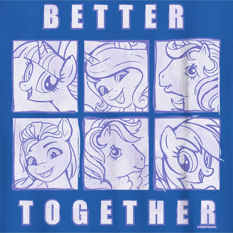 Boy's My Little Pony: Friendship is Magic Generations Better Together Portraits T-Shirt, 2 of 6