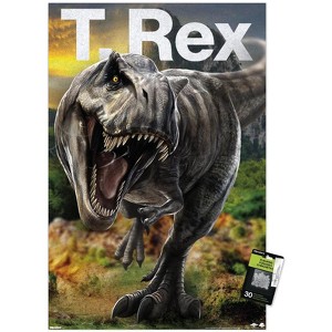 Trends International Jurassic World: Rebirth (2025) - T. Rex Unframed Wall Poster Prints - 1 of 4