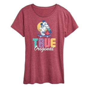 Women's - Disney - Mickey & Friends Short Sleeve Graphic T-Shirt - 1 of 4