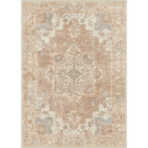 Abynow Faded Medallion Indoor Area Rug - 1 of 4