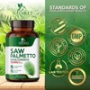 Saw Palmetto 1000mg - Premium Prostate Health Support Supplement for Men - 120 By Nature's Nutrition - 4 of 4