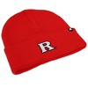 Rutgers University Logo Knit Beanie for Men and Women, Red - 3 of 4
