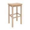 Now Furniture 30" Bar Stool, Wooden Backless Bar Height Kitchen Stool - 2 of 4
