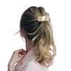 Unique Bargains Women's Rhinestone Arch-shaped Ponytail Buckle Hair Clip 1 Pc - 3 of 4
