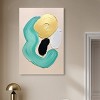 Art Remedy Abstract Earring Contemporary Shapes Abstract Wall Art Unframed - 2 of 4