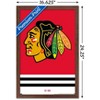 Trends International NHL Chicago Blackhawks - Logo 21 Framed Wall Poster Prints - 3 of 4