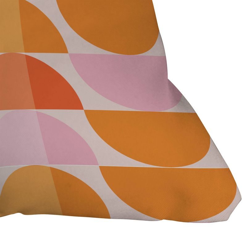 Thirty One Illustrations Tangerine Square Throw Pillow - Deny Designs, 4 of 7