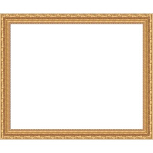 Amanti Art Versailles Gold Framed Magnetic Dry Erase Board - 1 of 4