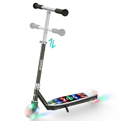 Mastgoal Electric Scooter for Kids with Adjustable Handlebar and LED Lights