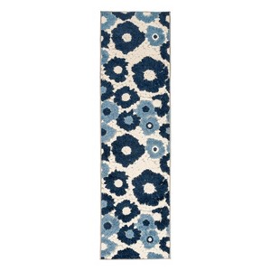 World Rug Gallery Palermo Modern Floral Indoor/Outdoor Area Rug - 1 of 4