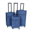 FATMOON 4-Piece Oxford Cloth Suitcase Set with 360° Spinner Wheels - 14", 20", 24", 28" Lightweight Soft-Sided Luggage for Travel - 2 of 4