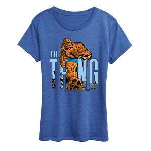 Women's - Marvel - The Thing Short Sleeve Graphic T-Shirt - 1 of 4