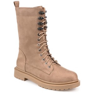 Journee Collection Womens Cadee Inside Zip Block Heel Booties - 1 of 4