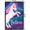 Trends International Rainbow Unicorn Framed Wall Poster Prints - 3 of 4