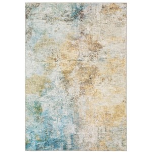 Oriental Weavers Myers Park MYP09 Yellow/ Blue Indoor Area Rug - 7'8" x 10' - 1 of 4