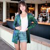 Anna-Kaci Women's Sequin Jacket Open Front Coat Blazer Party Cocktail Outerwear Cardigan - 3 of 4
