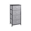 Apex Vanguards 4-Tier Drawer Black Storage Closet Storage - 3 of 3