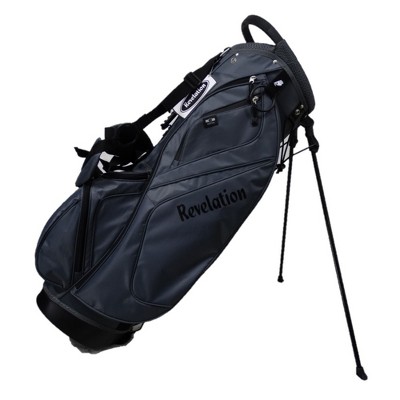 Revelation Golf 'Major' Stand / Carry Bag 14-Way Top - Dark Grey