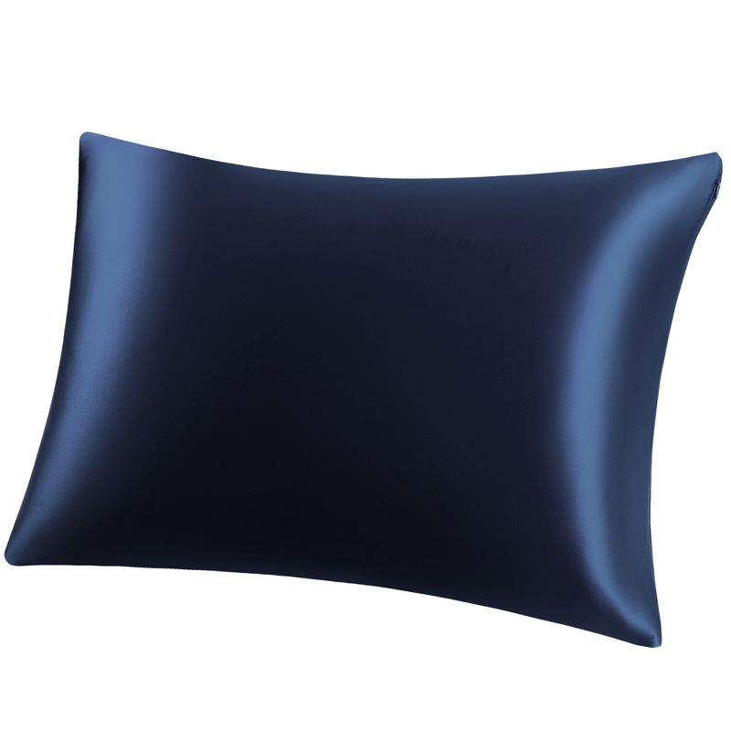 PiccoCasa Silk Pillowcase with Zipper for Hair and Skin Pillowcases 1 Pc, 1 of 4