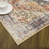 Machine Washable Area Rug Non Slip Non Shedding Rug Boho Vintage Low Pile Carpet Foldable Stain Resistant Rugs for Bedroom Living Room - 4 of 4