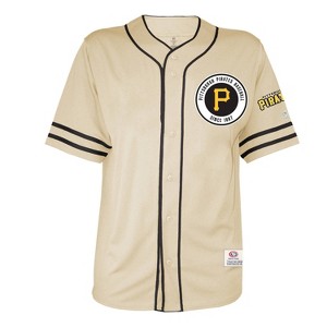 MLB Pittsburgh Pirates Men's Vintage Button Down Jersey - L : Target