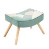 Bella Depot Hazel Rocking Chair with ottoman - 4 of 4